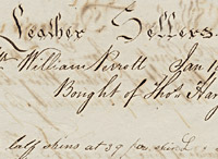 Extract from a child's maths workbook 1845
